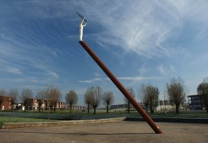 Public Art sculpture-Harderwijk Netherlands-BlokLugthart