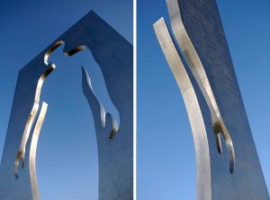 Public Art sculpture Zwolle-BlokLugthart